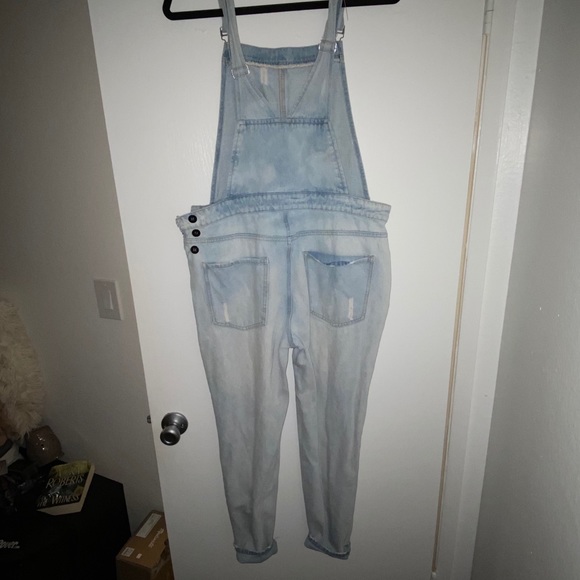FOREVER 21 Distressed overalls (customized) - Picture 3 of 4